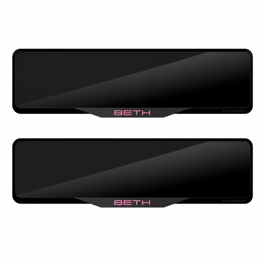 Luxury Number Plate Holders – Premium Car Plate Frames
