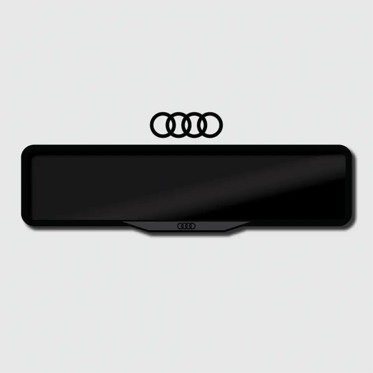 AUDI RINGS - LUXURY NUMBER PLATE HOLDERS