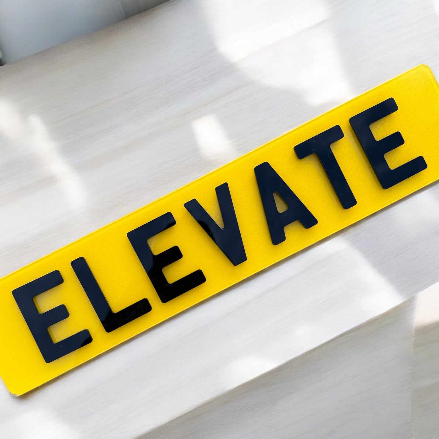 Elevate Number Plates