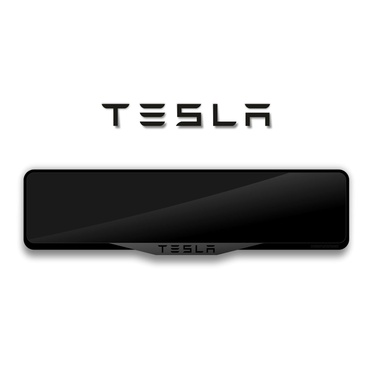 Tesla - Luxury Number Plate Holders
