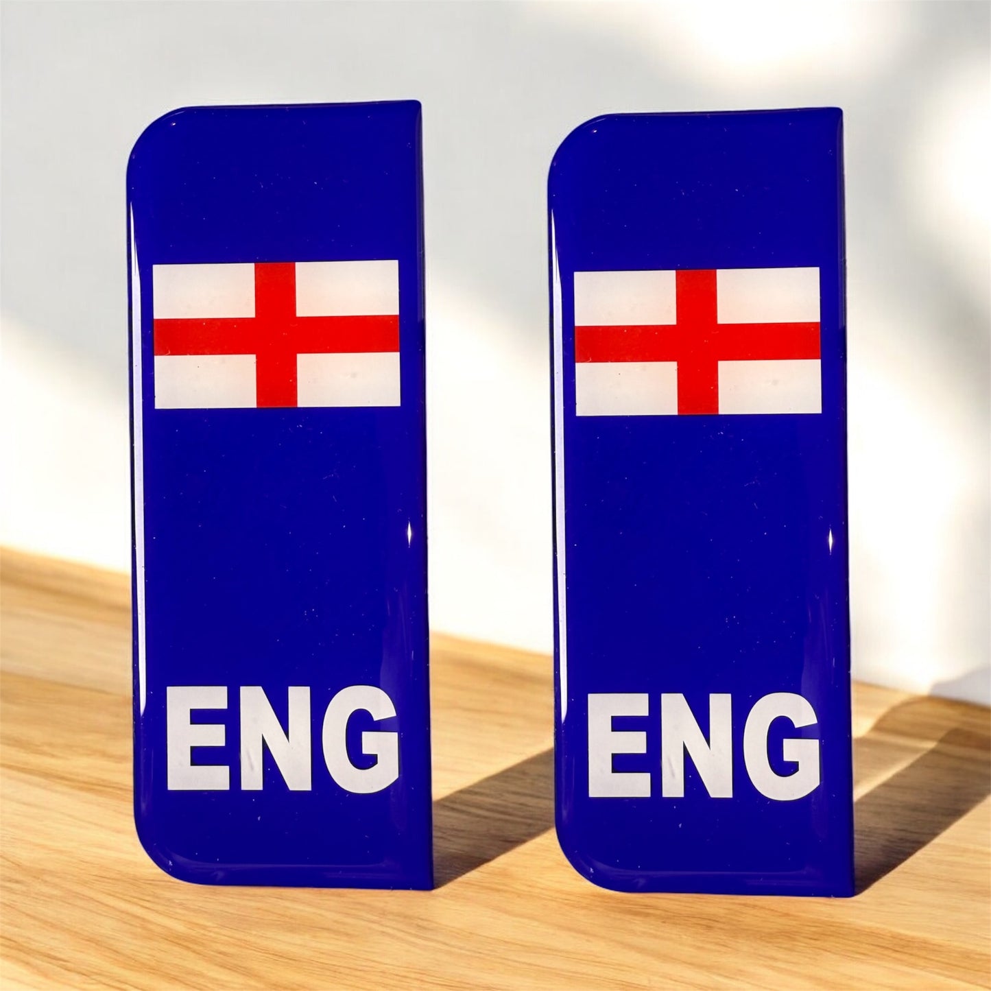 3D Gel Number Plate Badges