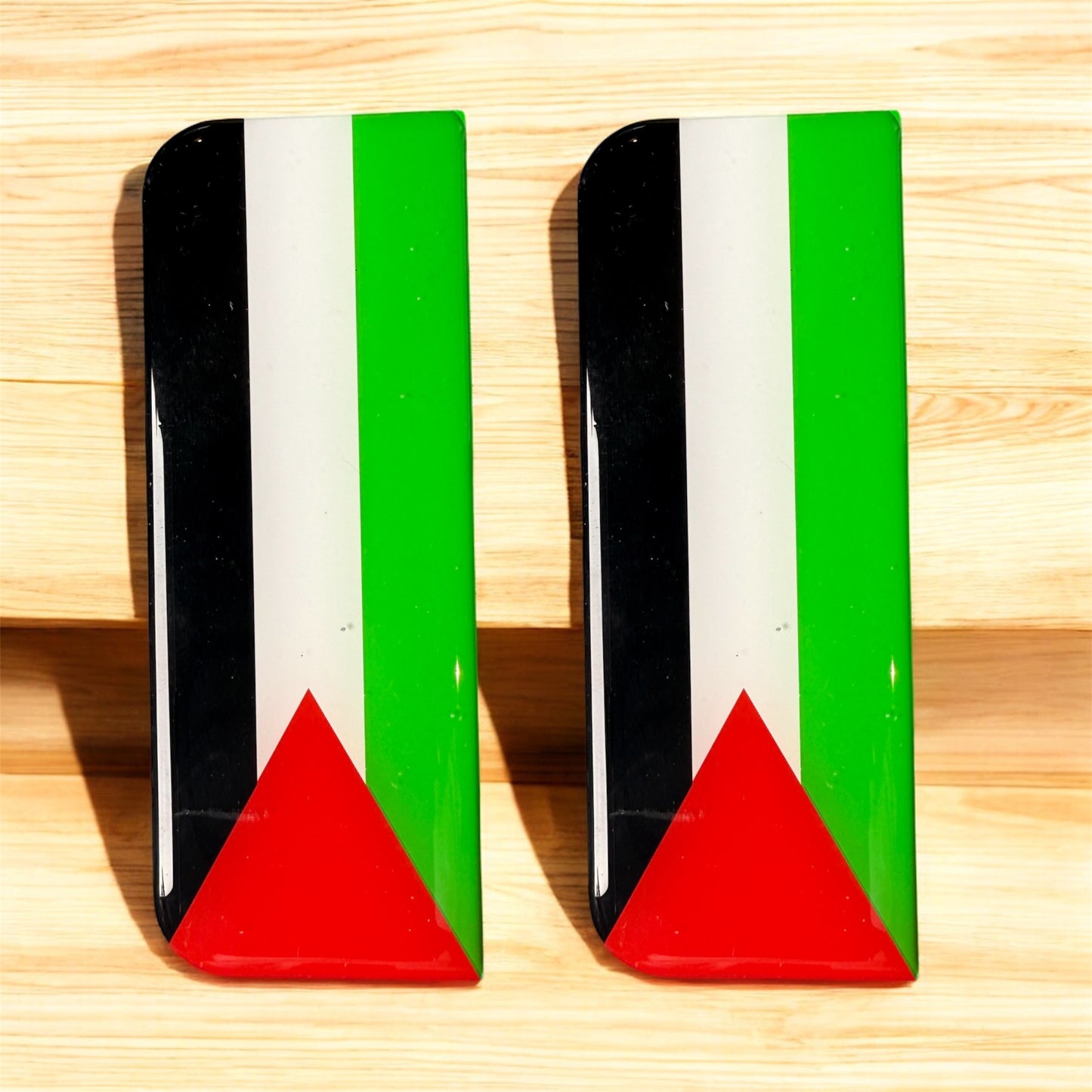 3D Gel Number Plate Badges