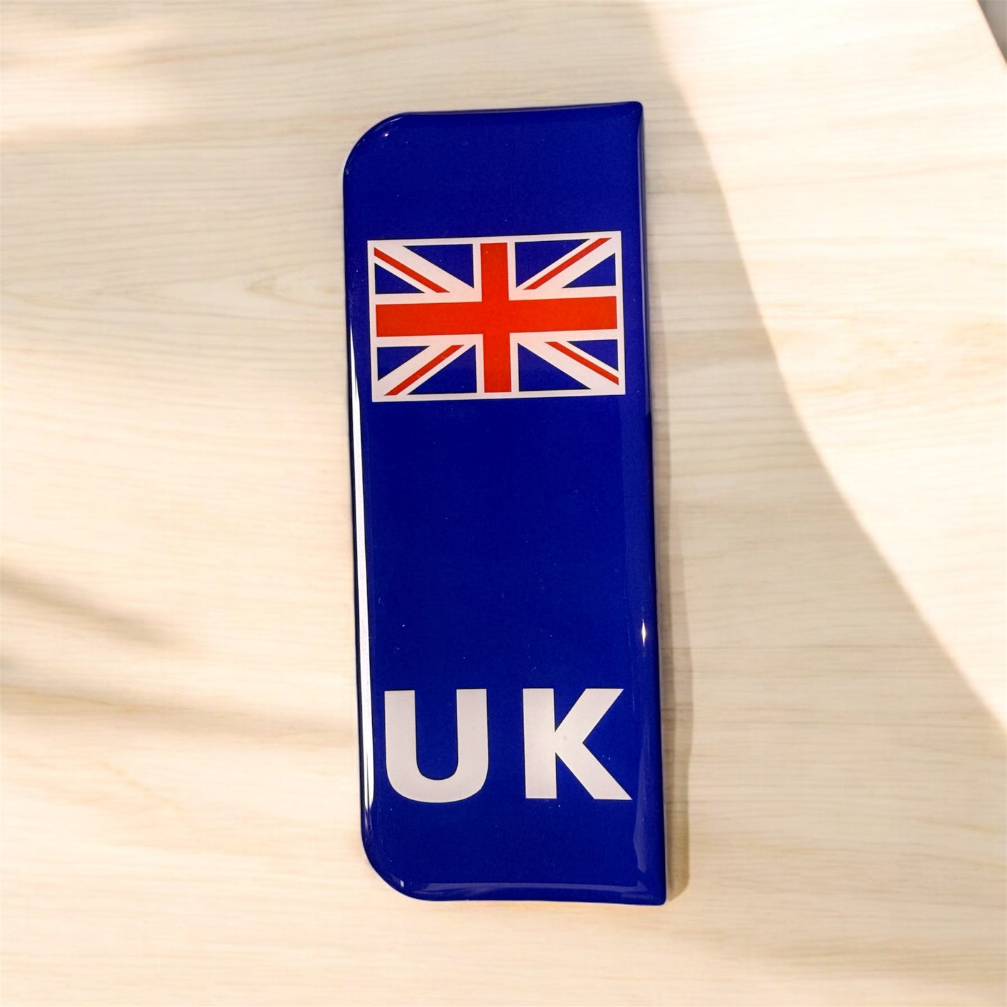 3D Gel Number Plate Badges