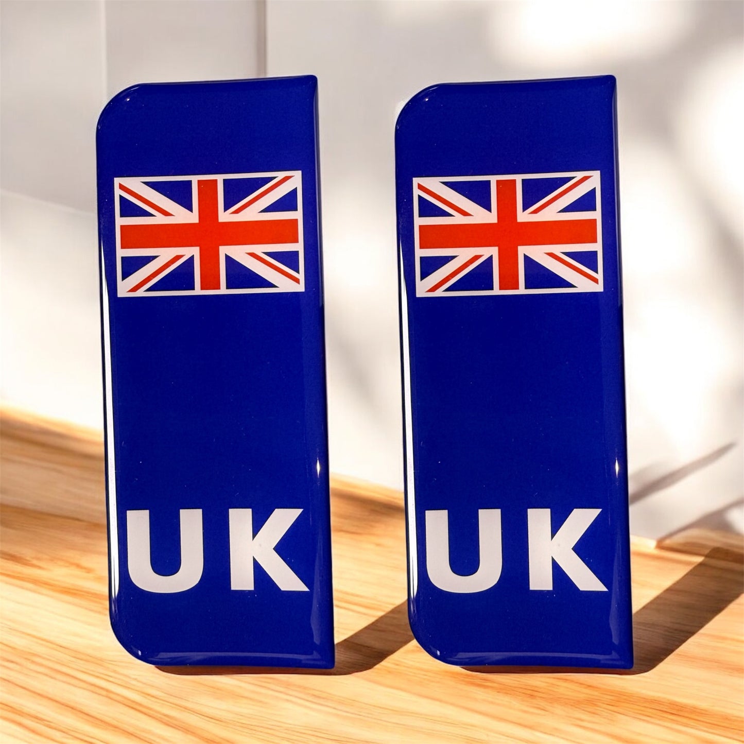 3D Gel Number Plate Badges