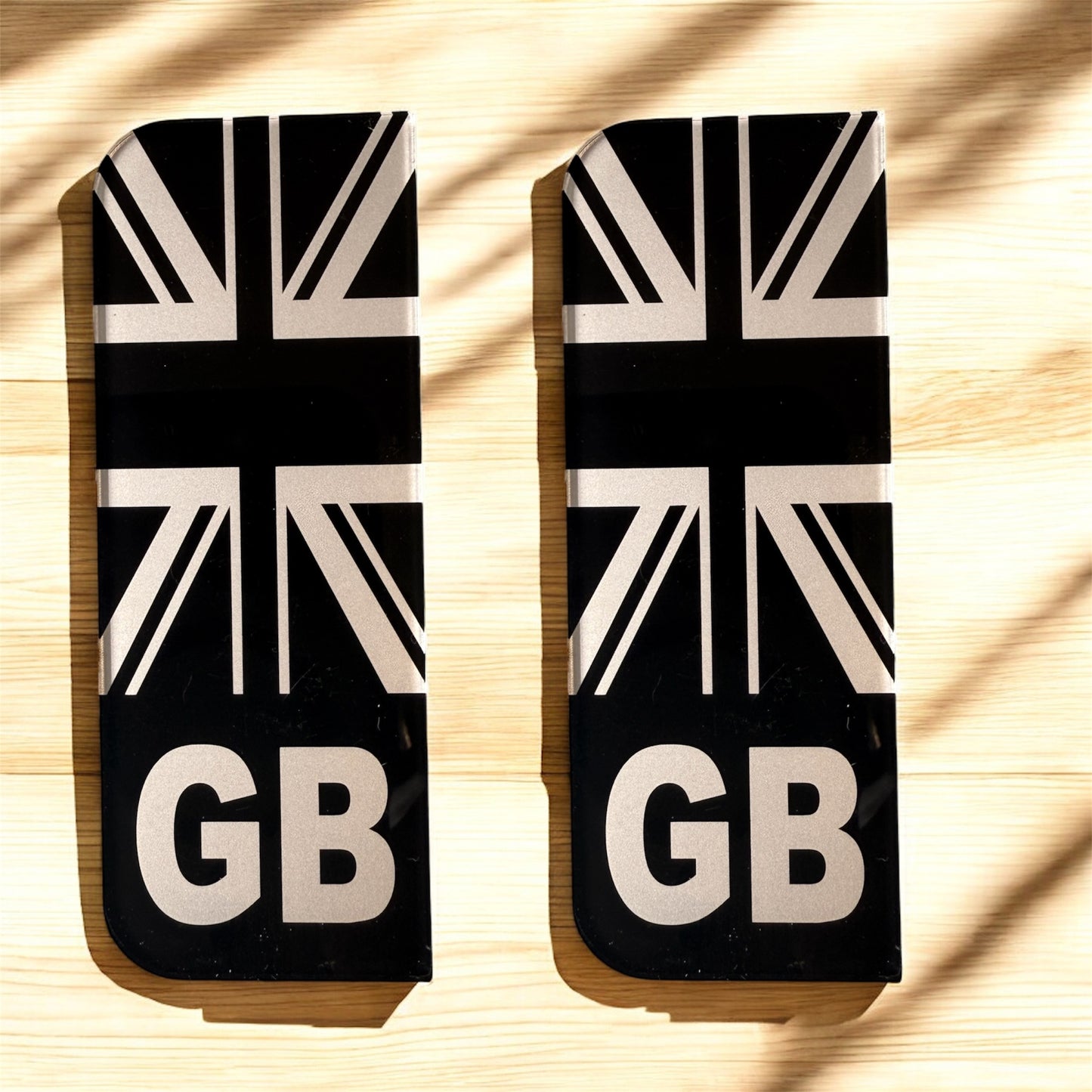 4D Number Plate Badges