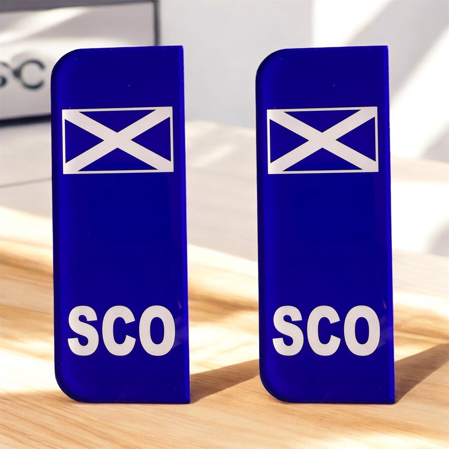 4D Number Plate Badges