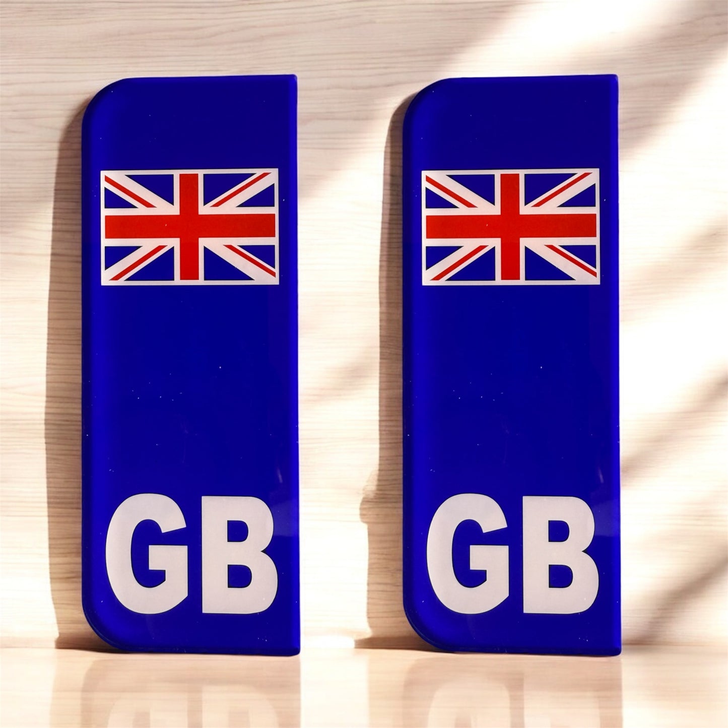 4D Number Plate Badges