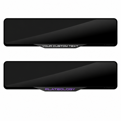 Luxury Number Plate Holders – Premium Car Plate Frames