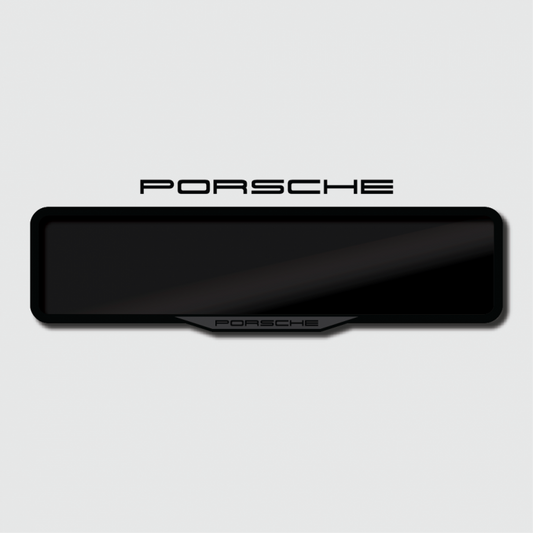 Porsche Luxury Number Plate Holders