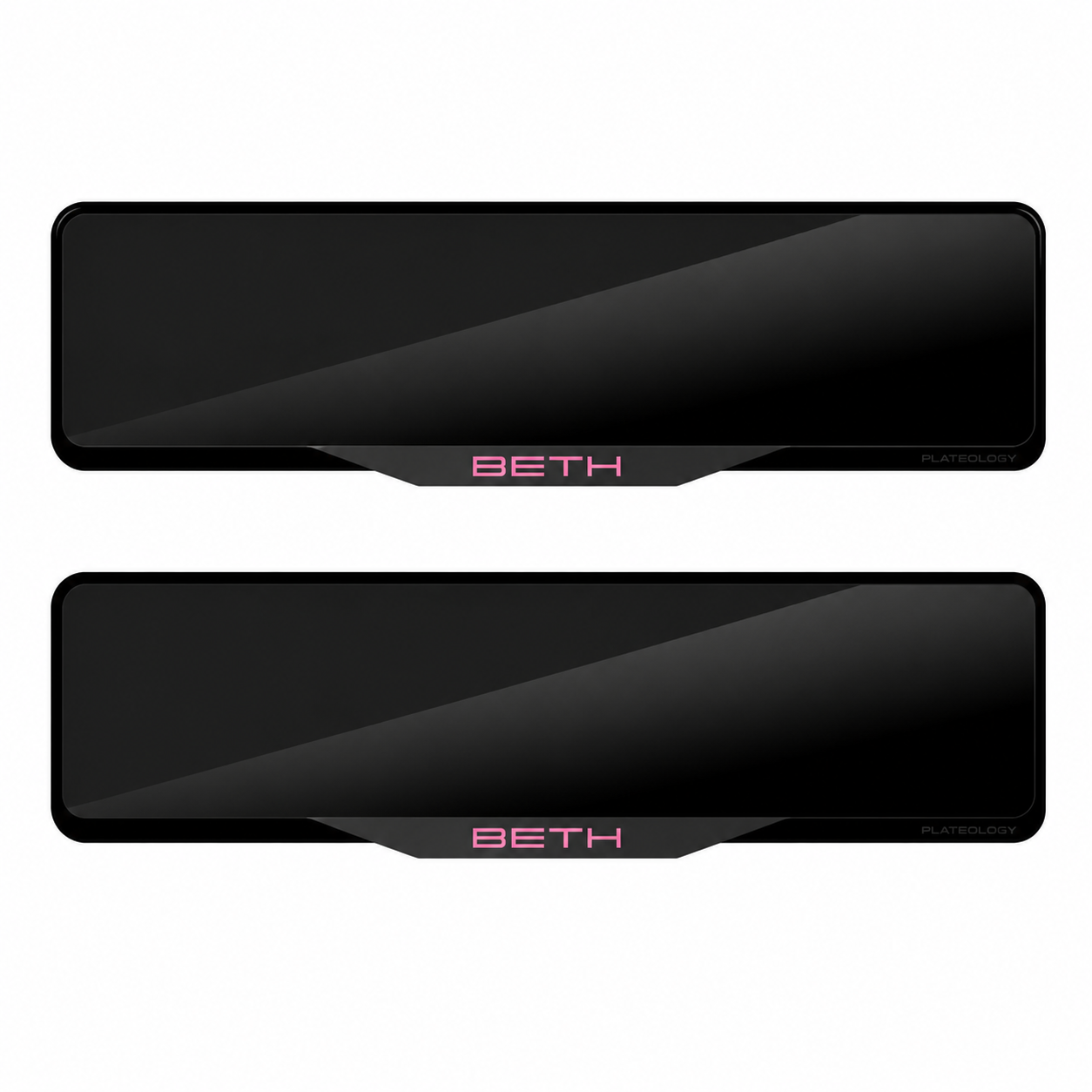 Luxury Number Plate Holders – Premium Car Plate Frames
