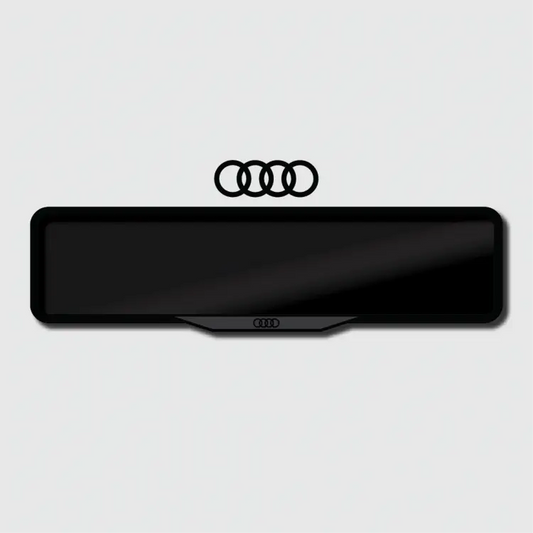 AUDI RINGS - LUXURY NUMBER PLATE HOLDERS