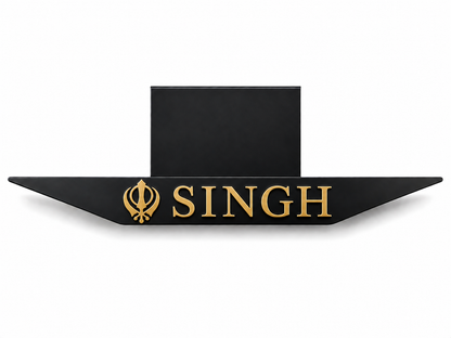 Custom Number Plate Attachment