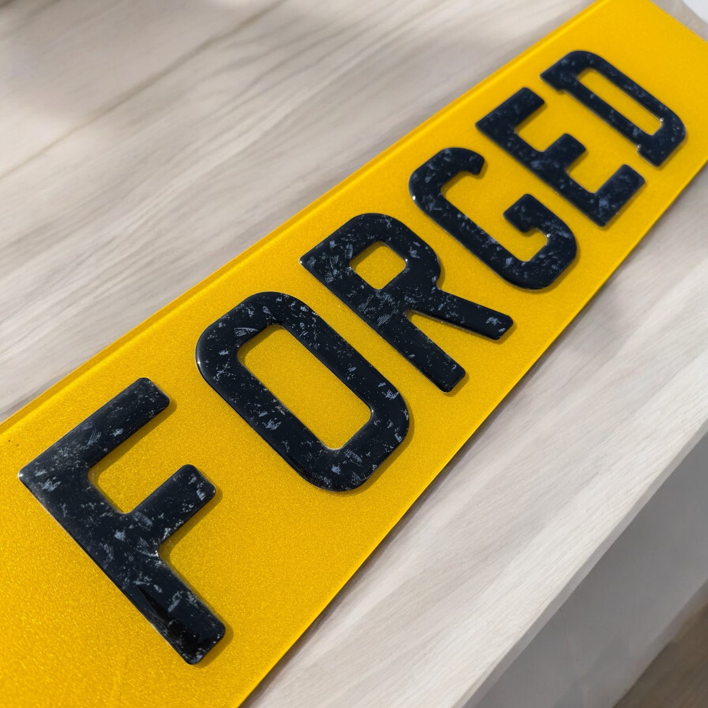 Forged Carbon Gel Plates