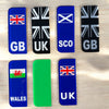 4D Number Plate Badges