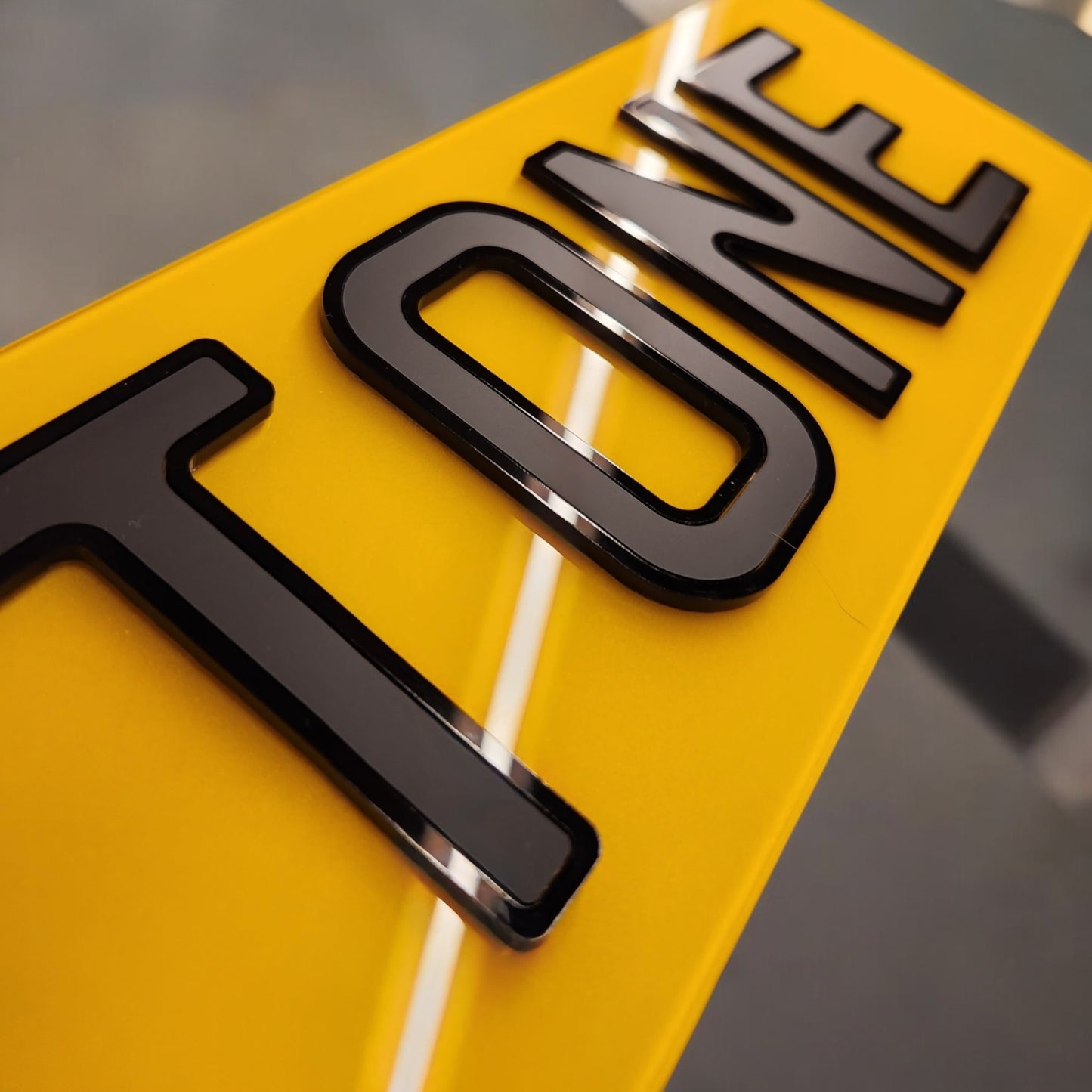 Two Tone Number Plates